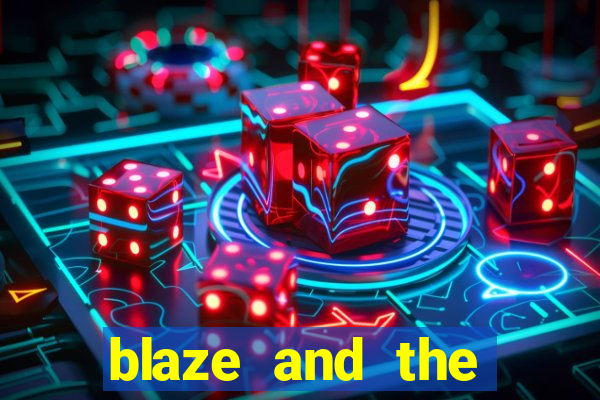 blaze and the monster machines logo font